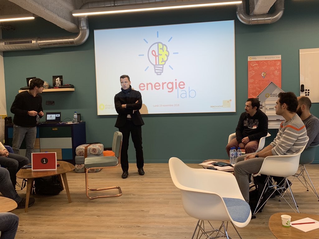 TotalEnergiesFR's tweet photo. Le deuxième #EnergieLab de @DirectEnergie est lancé par @FabienChone : « Pour qu’elles soient utiles aux clients, les innovations doivent être co-construites avec eux. »

#Innovation #TransitionEnergetique https://t.co/k1SiUDclFA
