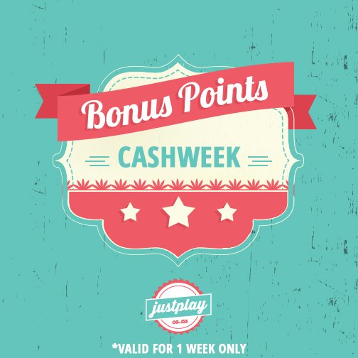 It's a cash giveaway week here at Justplay π€ π° Get playing now if you're keen on winning some extra cash money! Play Now: https://t.co/yMQcnBzRJJ https://t.co/N4qO7b07oj