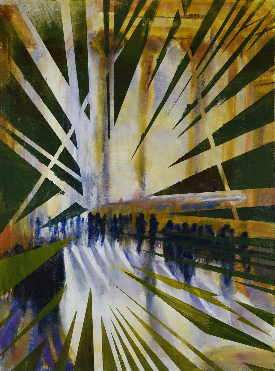 com_culture's tweet photo. According to Jan Dilenscheider, the most important thing is to balance the colors on the canvas. In painting, “color is joy and the gestures are passion”, she explains. To discover in Paris until the December 8th. https://t.co/yElDMki9EK