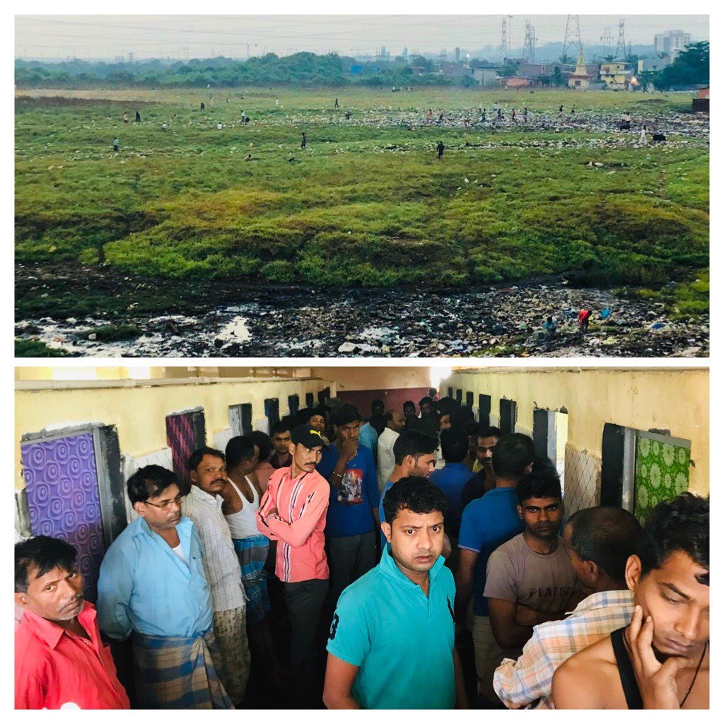 Archipel_Co's tweet photo. 4.5 billion people still live without access to a safe toilet worldwide. For #WorldToiletDay2018, @Azao_Consulting is proud to work with @firmenich &amp; @gatesfoundation to understand sanitation behaviors and the role of malodor. #sanitation #malodor #opendefecation #mumbai #slums https://t.co/BqysmRYxix