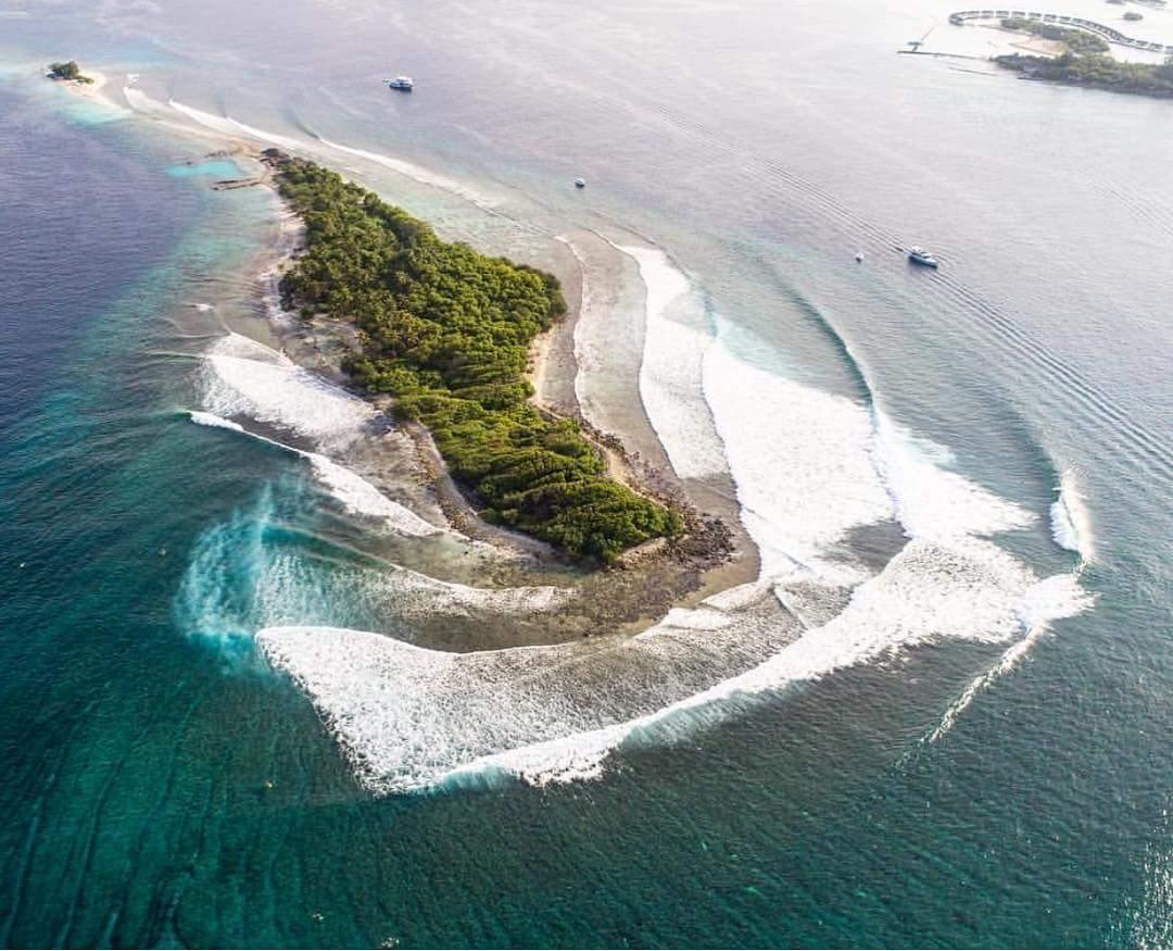 morgenwave's tweet image. World famous surfing spot in Maldives