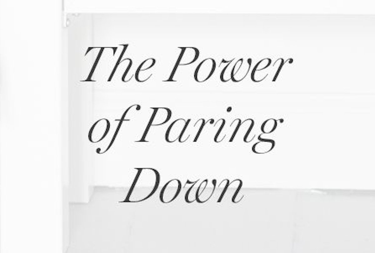 NibrasBawa's tweet photo. Our lives are overfull. There’s not a single one of us who is free of that trap. Here's how you can be paring down your life  https://t.co/S13v88nqbV https://t.co/2asW5hBSpy