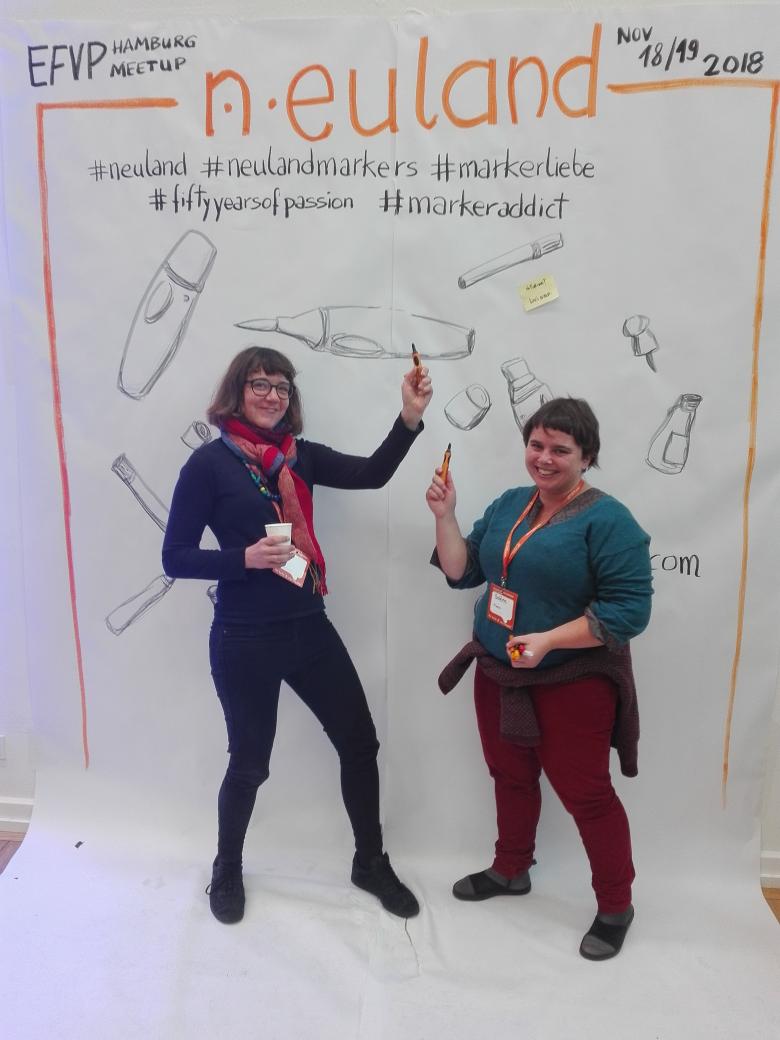 SimoneFass's tweet photo. Danke Neuland-Markers fürs Sponsoring des #efvphamburg! #neuland #neulandmarkers #markerliebe #fiftyyearsofpassion #markeraddict https://t.co/UcSO2C4Jk6