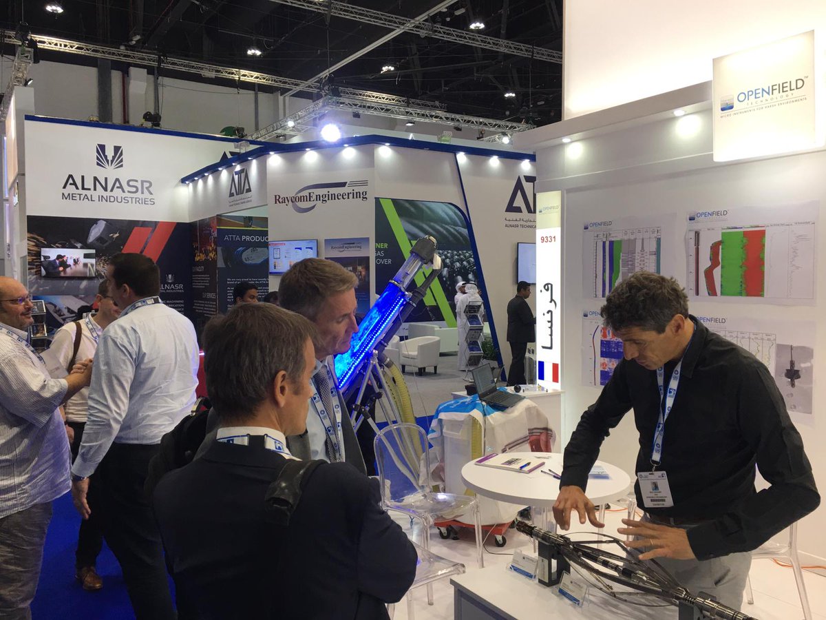 OpenFieldTech's tweet photo. OpenField Team wishes to thank all our visitors and business partners - existing and future - who visited us during ADIPEC 2018 and made it a great success! #logging #instrumentation #ADIPEC2018 https://t.co/9LBuDyVZA0