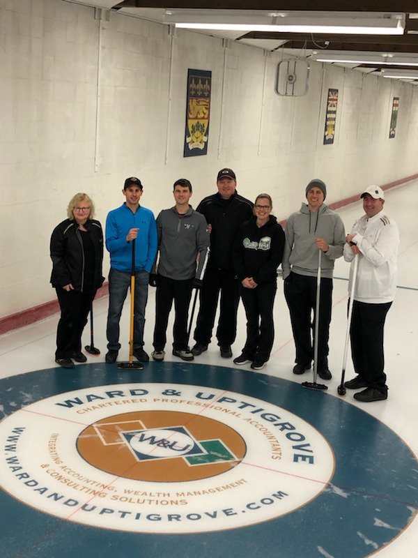 Ward_Uptigrove's tweet image. We have great staff members proudly participating and raising money for community programs!  

This group was at the Ray Walter Bonspiel, fundraising for the Listowel Curling club roof and minor sports