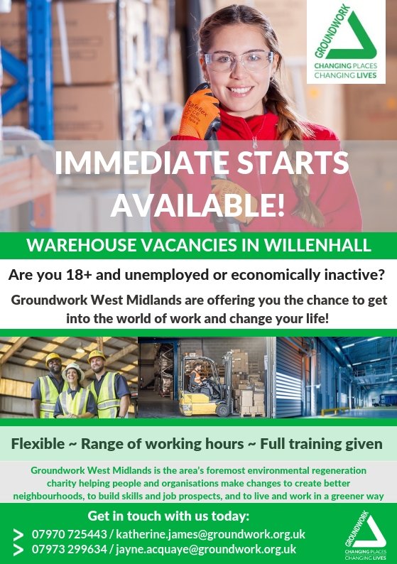 Warehouse jobs wolverhampton