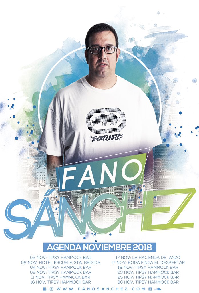 fanosanchez's tweet photo. Se acaba Noviembre y yo sin publicar mi cartel con las fechas de este mes 🤦🏼‍♂️ https://t.co/DRGpHPfYBZ