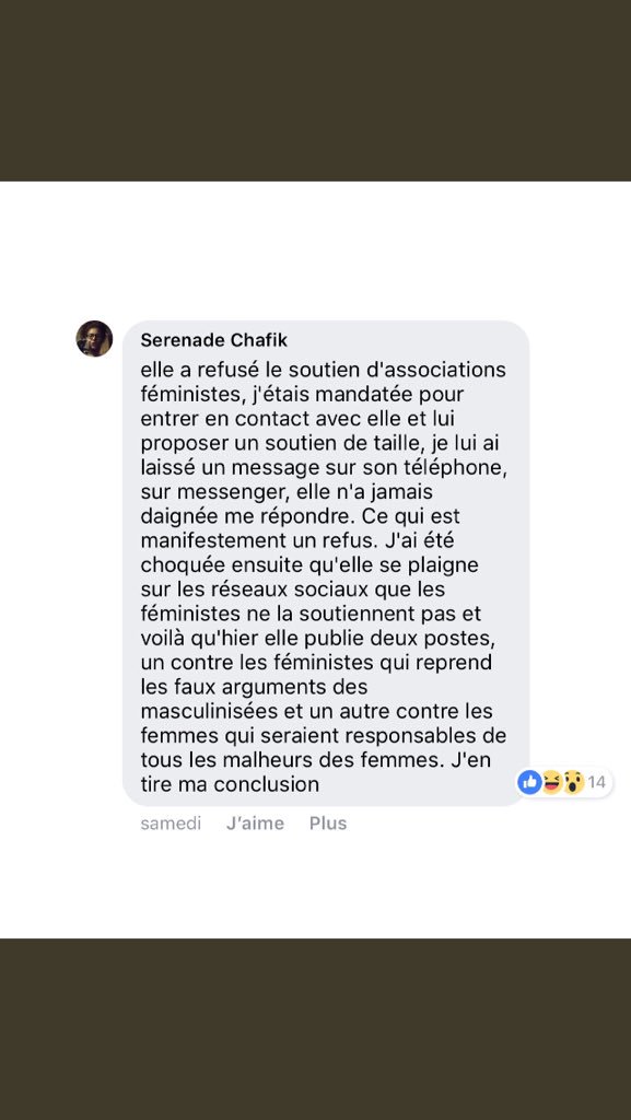 InjusticeContr1's tweet photo. @Samra_khomryah @Henda_Ayari Elle prend ses soutiens pour des pigeons!
Pourquoi ne pas avoir accepté le soutien d’association ?
Ouvrez les yeux, elle s’intéresse qu’à l’argent de ces pauvres gens.
#HendaMytho
#HendaNympho https://t.co/mL8itx8dgg