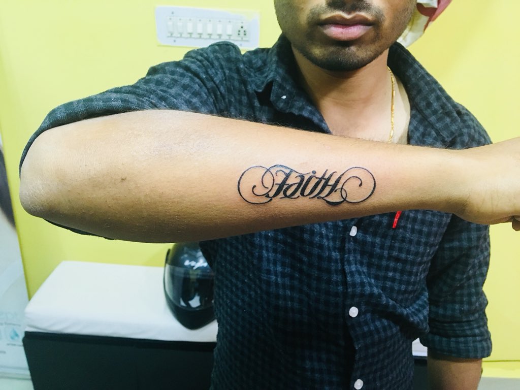 Tattoo uploaded by Get InkD by MANAV HUDDA  Faith Tattoo handtattoo  handtattooideas faith faithtattoo letteringtattoo tattooideas  manavhudda getinkd  Tattoodo