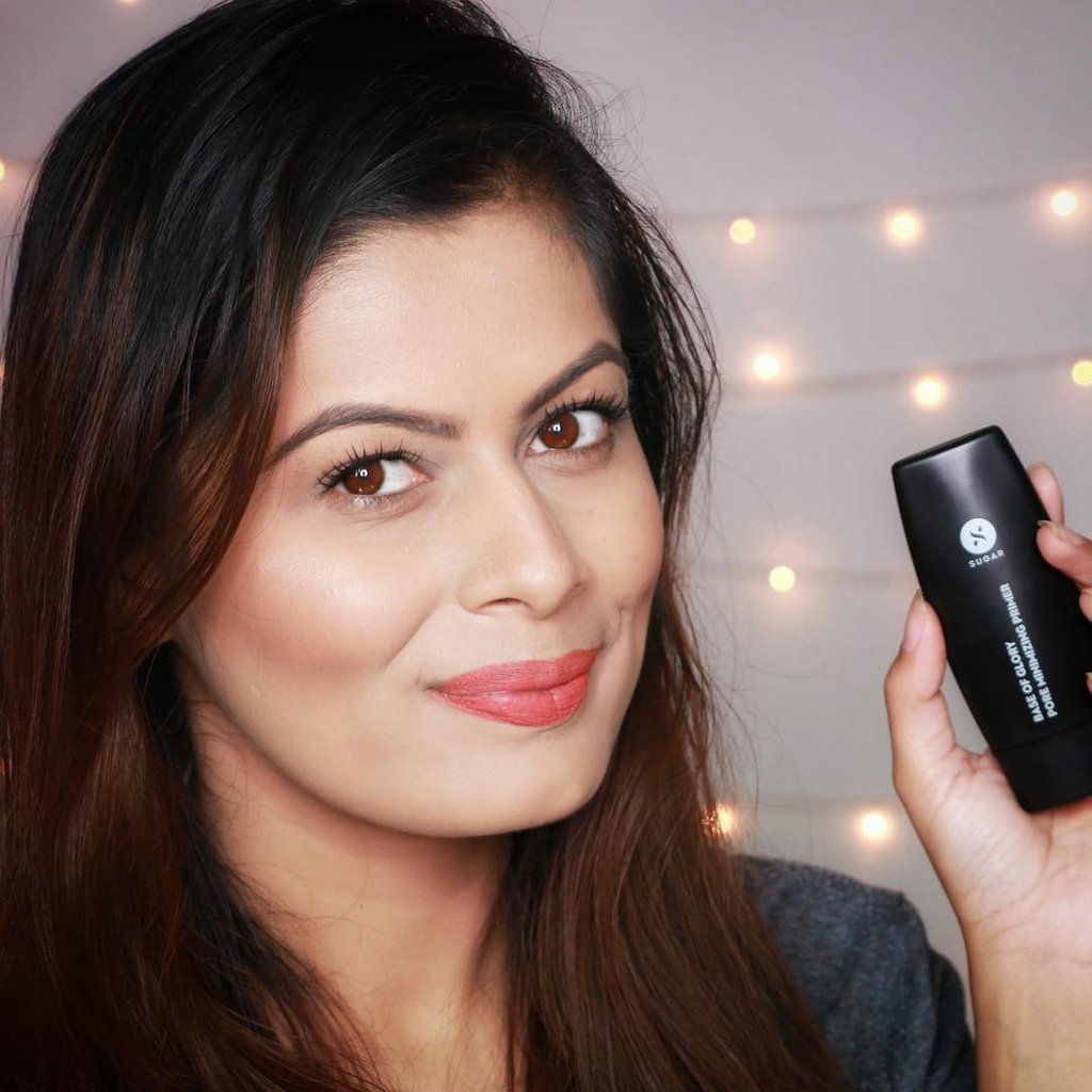 trySUGAR's tweet photo. That flawless base!
In frame: Kavya
Product used:
Base Of Glory Pore Minimizing Primer
#trySUGAR #SUGARCosmetics #MakeupLooks #Primer #BaseOfGlory #PerfectYourBase https://t.co/utkxvVSdBT