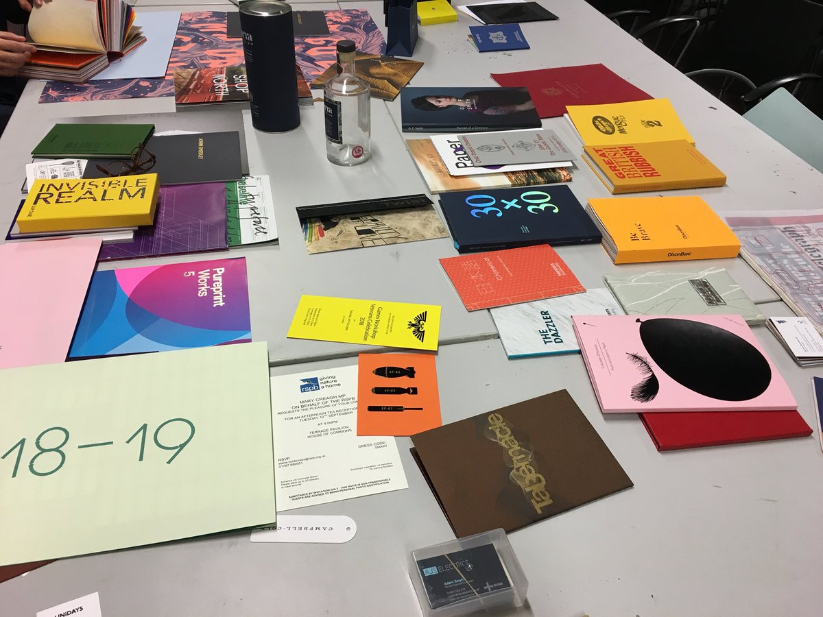ntugraphics's tweet photo. GF Smith paper samples on display to #ntugraphics . Thanks Gareth Davies for the fantastic samples https://t.co/X1A0i6acpq
