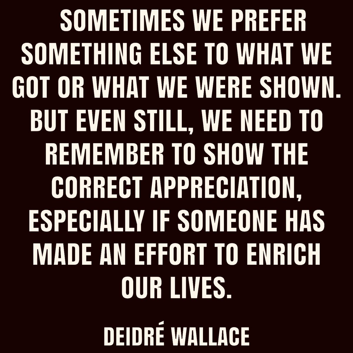 ‘Tis the season of giving and receiving - and also of saying thank you. #awareness #sayingthankyou