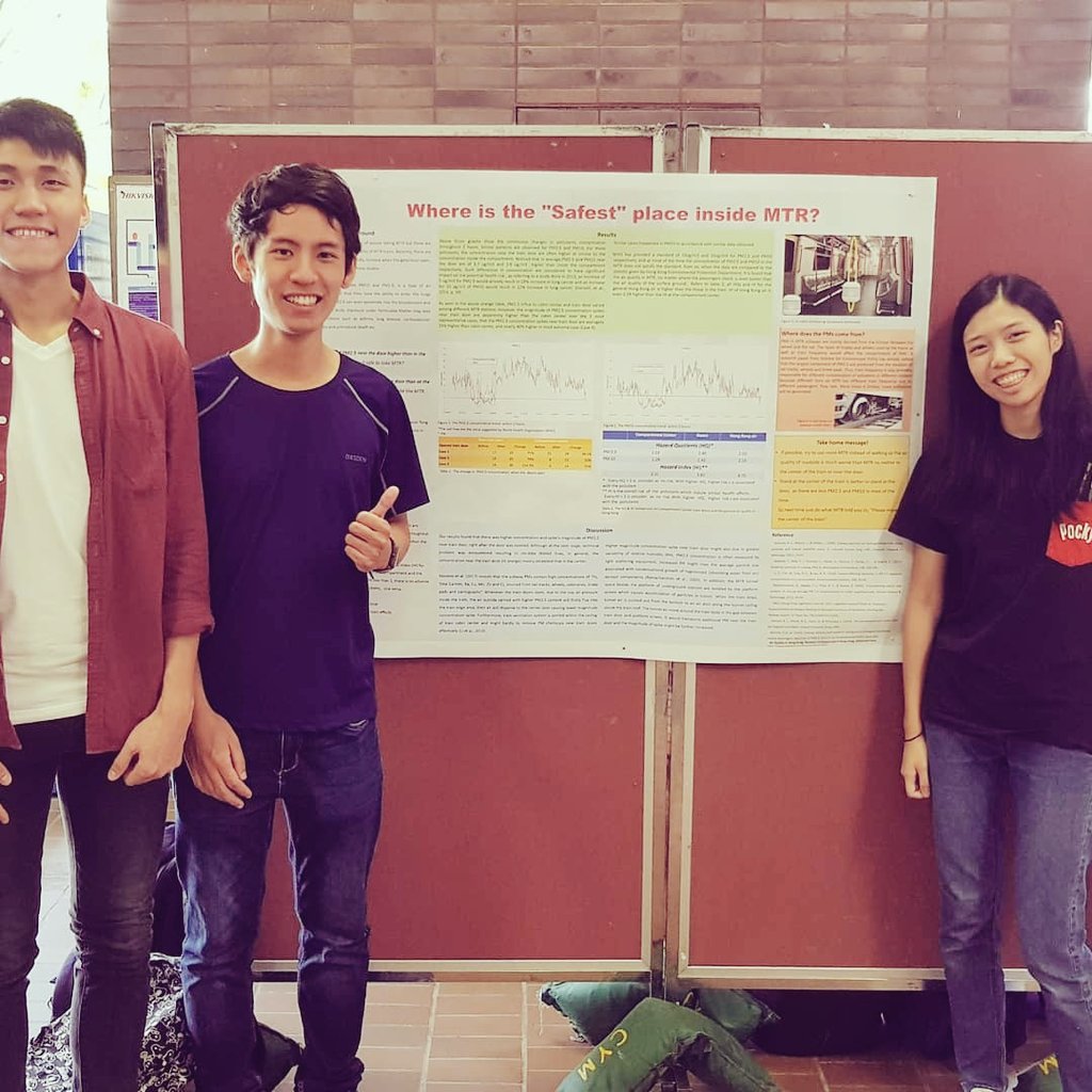 Surprising discoveries by HKU ENVS 3042 about air pollution in MTR, buses, at home ... with meo analytics: meo.life @MeoForLife <a href="/saketaram/">SOUSSILANE</a> @bthib_ocean_hku <a href="/HKUniversity/">The University of Hong Kong</a>