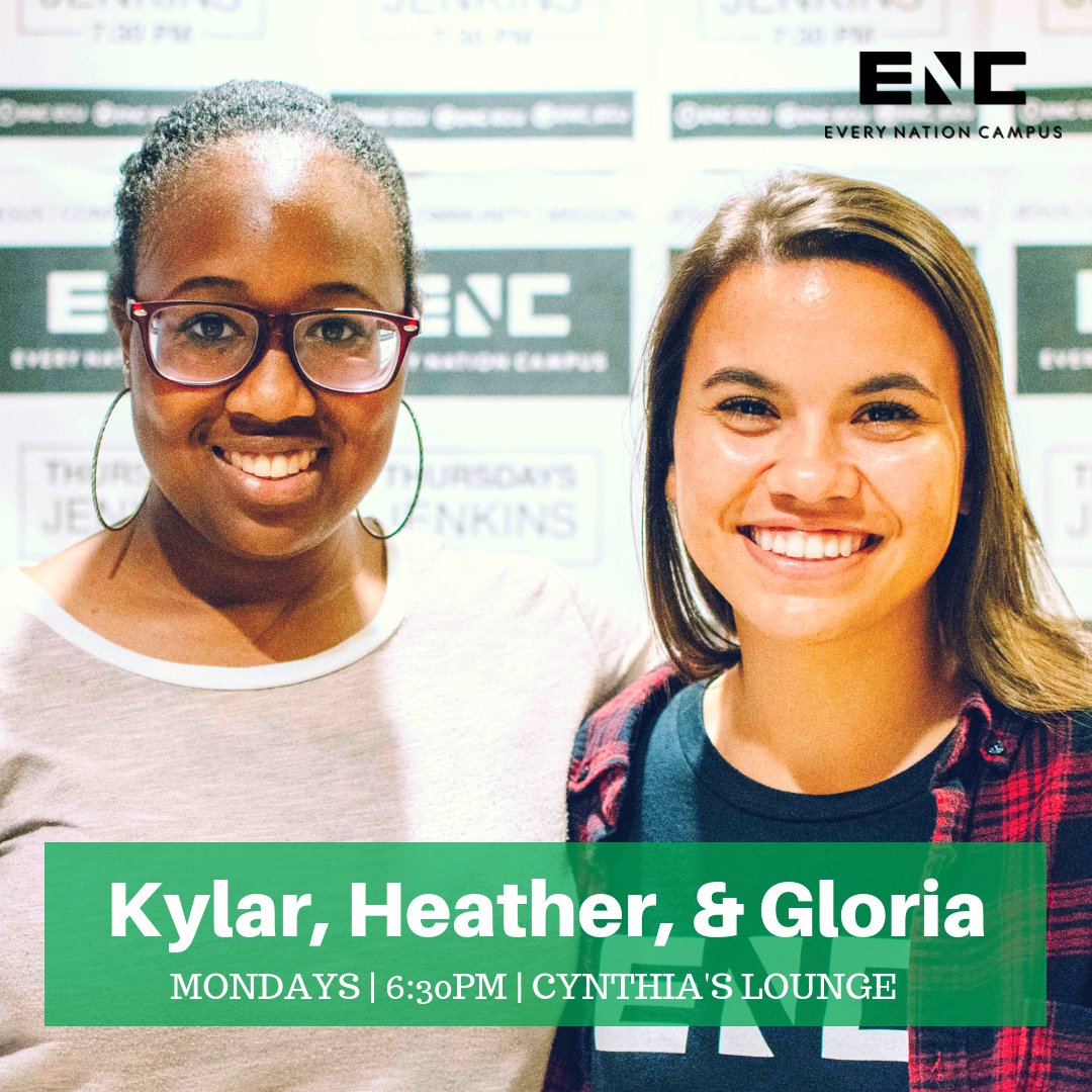 _ENC_ECU's tweet photo. Check out this awesome CONNECT GROUP OF THE WEEK!
Kylar, Heather, and Gloria lead a Women's Connect Group on Monday nights at 6:30pm in Cynthia's Lounge!

Explore all our Men's and Women's Connect Groups on our website at https://t.co/qlhuqrLQlF

#ecu22 #ecu21 #ecu20 #ecu19 #ecu https://t.co/UTAmFNiff3