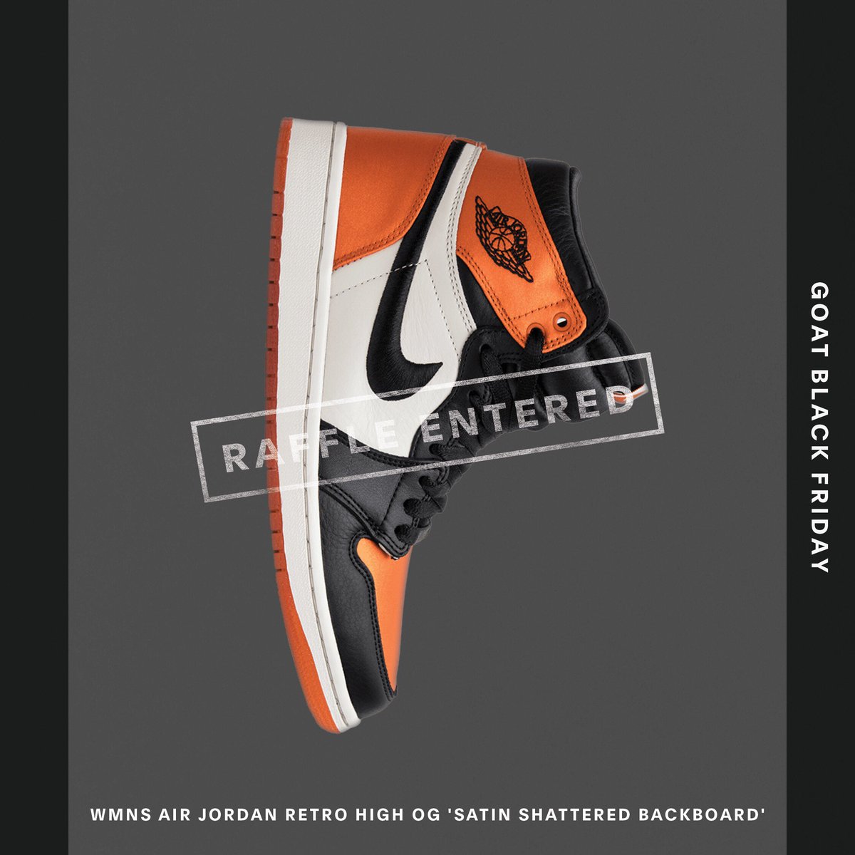 AbdelAldoise's tweet photo. Enter the #GOATBlackFriday Raffle for your chance to win the most coveted sneakers and other prizes. @goatapp https://t.co/LAxlakmONj https://t.co/HkIeUGcU9x