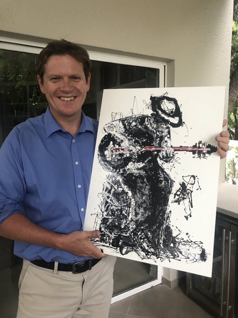 danielrobus's tweet image. #liferocks for me today 

My new paining from really talented friend. Thanks Jojo