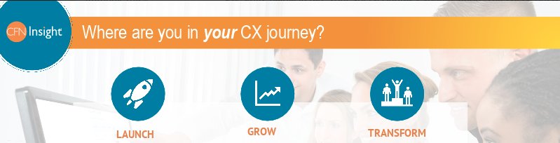 CustomersFirstN's tweet photo. Last week we asked, where are you in your customer journey? This week, #CustomersFirstNow would like to explain the three steps. First, lets Launch! Unsure where to start in building an impactful #CX program? Let #CFNInsight help! https://t.co/WRxb4isXcc https://t.co/HemhXTKGT0