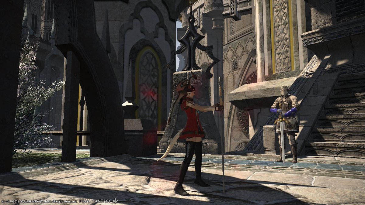 Albinyann's tweet photo. Best DRK in Ishgard :D 

Model: Mailee'n Blackblossom@Zodiark #FF14 #GPOSERS #ffxivsnaps https://t.co/te1Yk2uggG