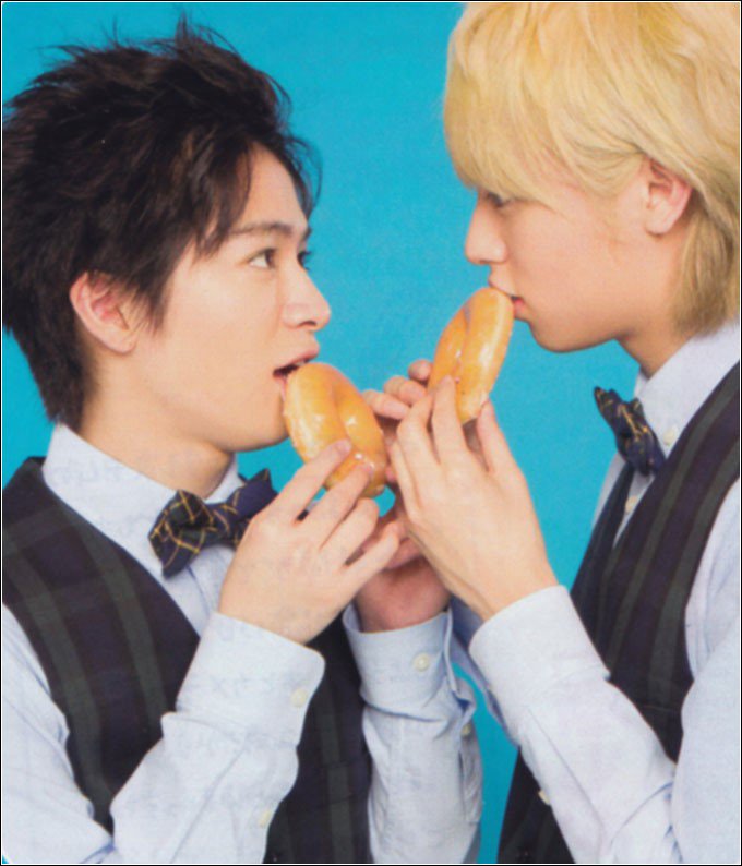We have to add this to the collection because forehead Chinen and blondie Inoo!