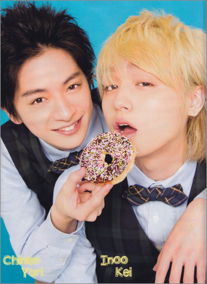 We have to add this to the collection because forehead Chinen and blondie Inoo!