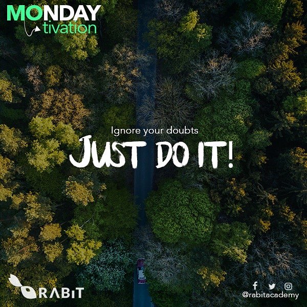 rabitacademy's tweet photo. @Nike got it Right!
#RABIT 
#mondaymotivation 
#monday https://t.co/NnQqflepDv