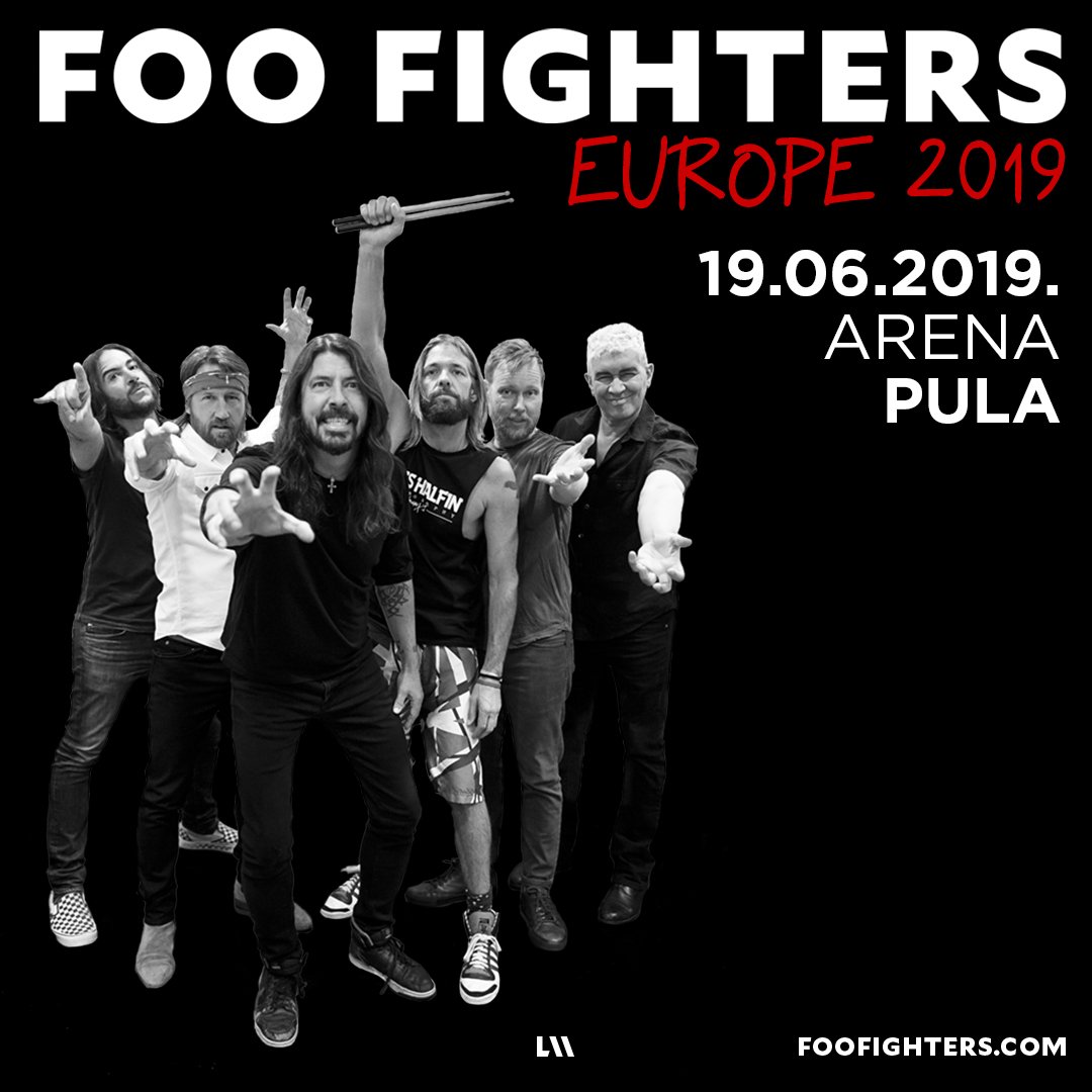 Ako ti je ponedjeljak koma, nema na čemu! ❤️
Od petka u prodaji. <a href="/foofighters/">Foo Fighters</a>