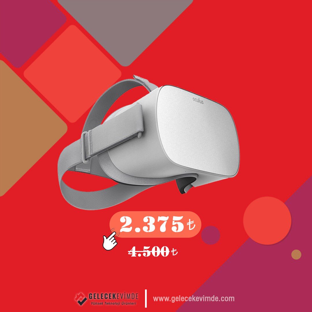 GEvimde's tweet photo. Her zaman, her yerde “Oculus Go 32 GB Sanal Gerçeklik Gözlüğü” ile bambaşka dünyalara yolculuk yapabilirsiniz.  

#sanalgerçeklik #sanalgerçeklikgözlüğü #gelecekevimde #giyilebilirteknoloji https://t.co/02cEJlvK67