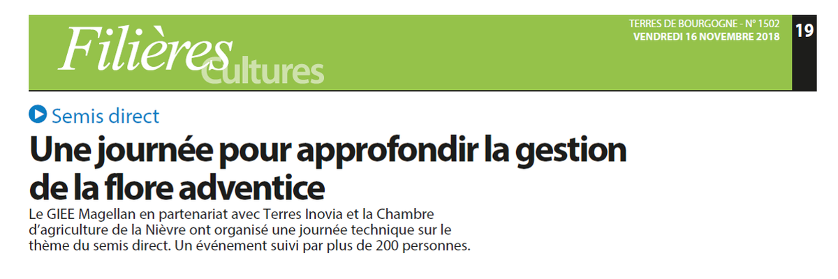 CASYSdijon's tweet photo. Présentation de @CASYSdijon @INRA_Dijon_BFC par @scordeau_inra à la journée #SD du #GIEEMagellan @terresinovia #CA58 rapportée par @TdBourgogne
"Concevoir des systèmes agricoles sans #pesticides en se servant de la #diversité (cultivée et sauvage) comme moyen de #production" https://t.co/TntVWyzg1Q