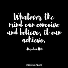 Always set your mind to achieve...