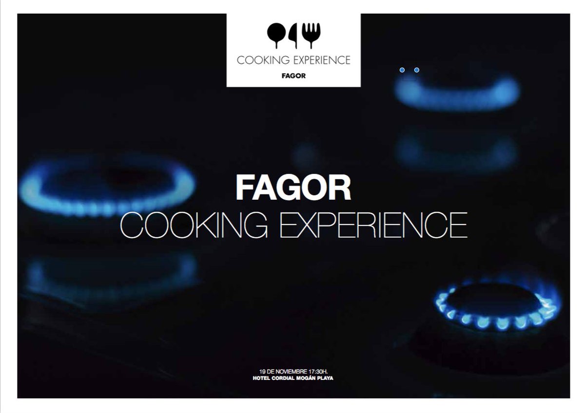 FagorPro's tweet photo. Hoy celebramos en #Canarias la 'Fagor Cooking Experience' con más de 100 #chefs expertos en una Masterclass con los chefs con ⭐Michelín @Chef_Bernardi y @Fe_Carolina_ de @nubrestaurante y #AlvaroGarrido de @mina_restaurant 👉 https://t.co/Z2h80Xd4rY
#FagorCookingExperience https://t.co/CRjdwoNjyy