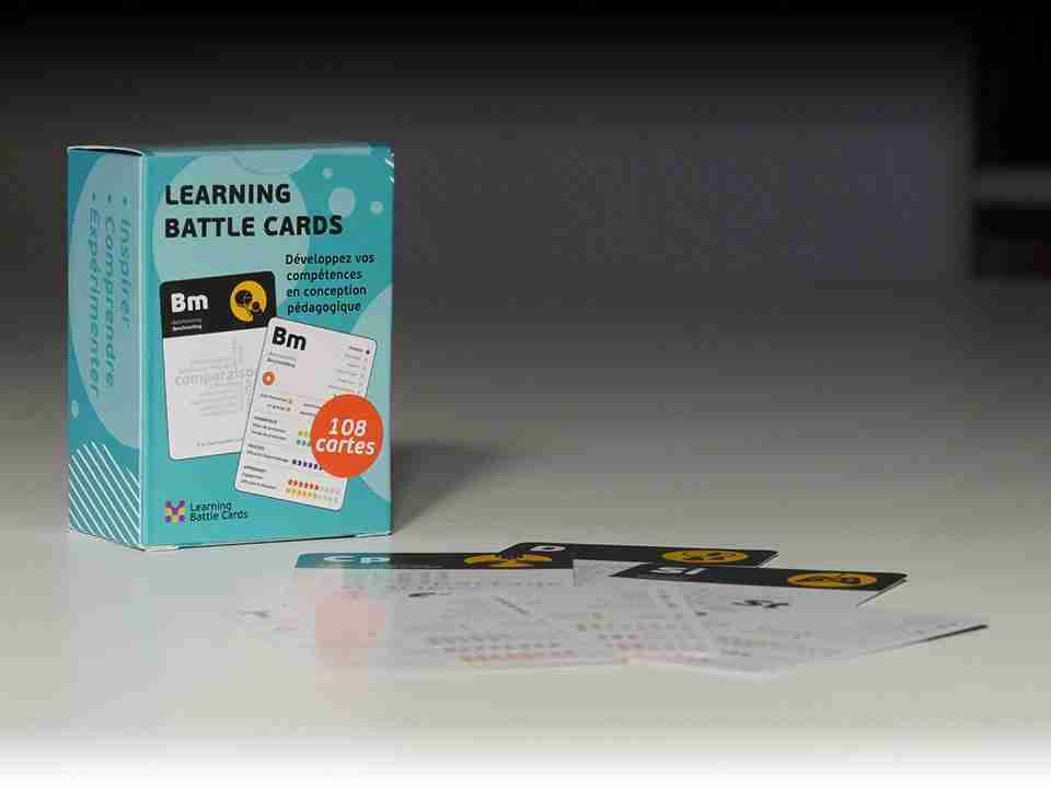 RP_Arlandis's tweet photo. 17/11 matin Atelier découverte #LearningBattleCards avec (entre autres!) @Guil_Singeot @JLPeuvrier @jrodet... Nous négocions les activités (les cards) pour constituer le parcours pédagogique https://t.co/8kSPParlTQ
Nb : la 2eme photo provient de https://t.co/9I2TIoFklX https://t.co/BCE8R920pK