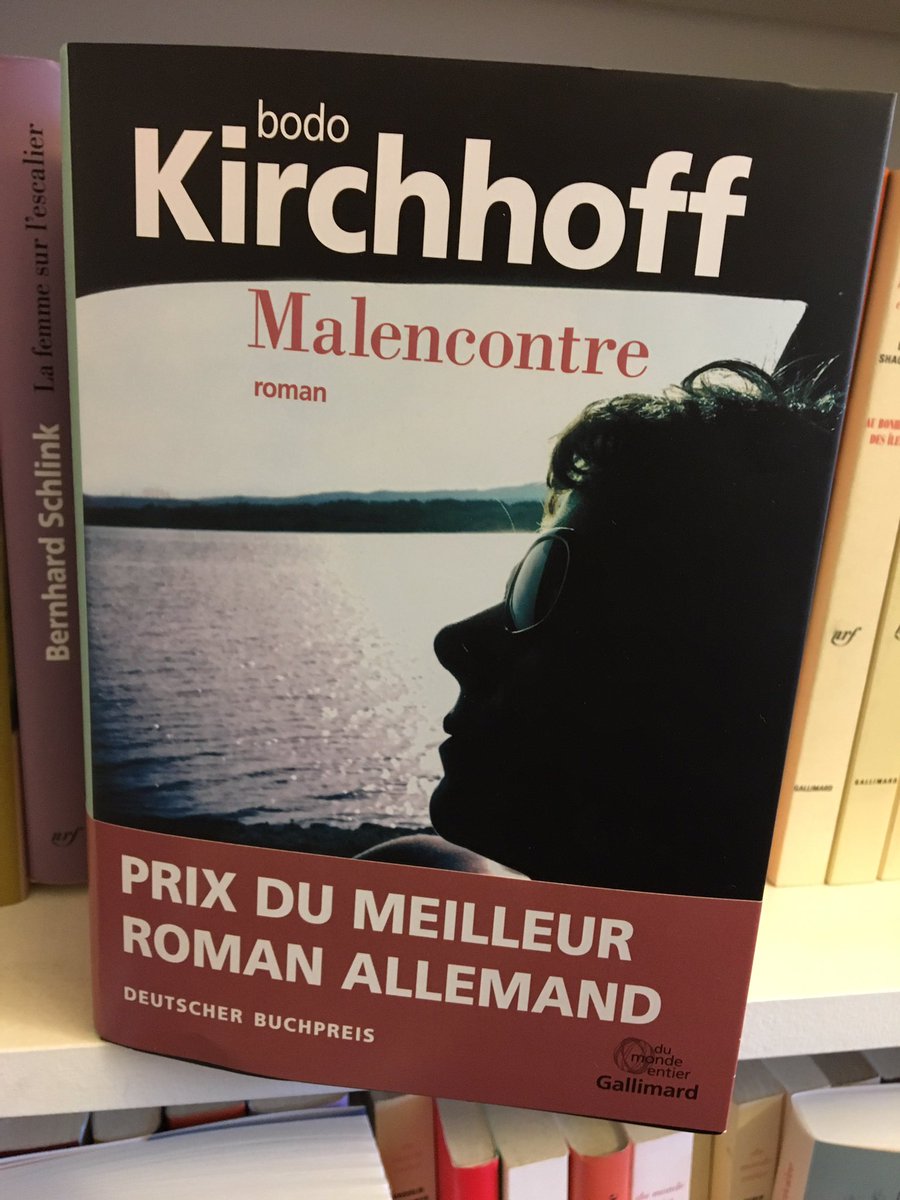 Ce soir Bodo Kirchhoff, Prix du meilleur roman allemand pour son histoire d’amour magnifiquement rendu par Bernard Lortholary „Malencontre“ a l’institut Goethe de Paris - une occasion de rencontre uniquement sympathique comme toujours! Venez nombreux! 19h