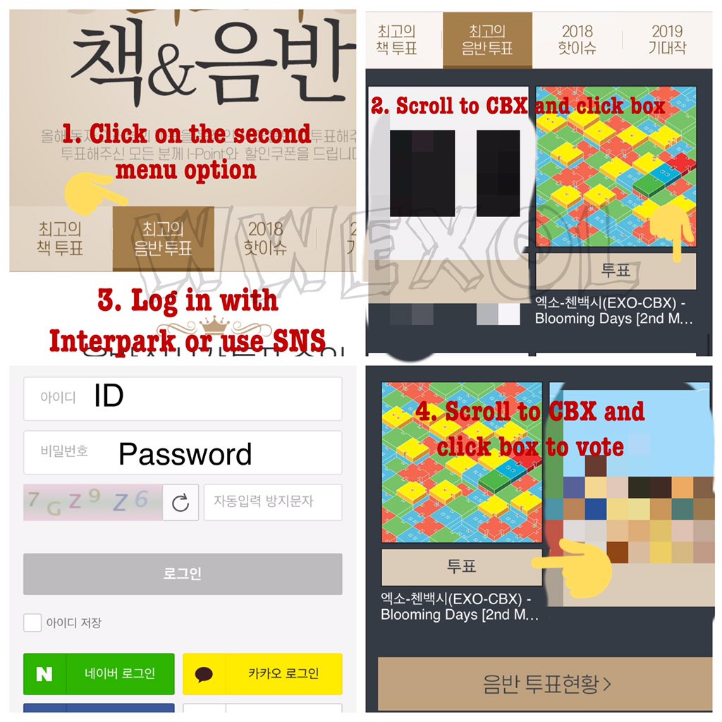WWEXOL's tweet photo. [VOTE] CBX Blooming Days is nominated on Interpark for Best Album of the Year. You can vote once per day per account. 

🔗 https://t.co/Xi6GW9bjzL

#TEMPO #EXO⁠ ⁠#EXO_TEMPO⁠ ⁠⁠#weareoneEXO⁠ #EXO_DontMessUpMyTempo⁠ ⁠⁠#어디에도_없을_완벽한_EXO⁠ ⁠⁠@weareoneEXO https://t.co/wVLoDPvWPR