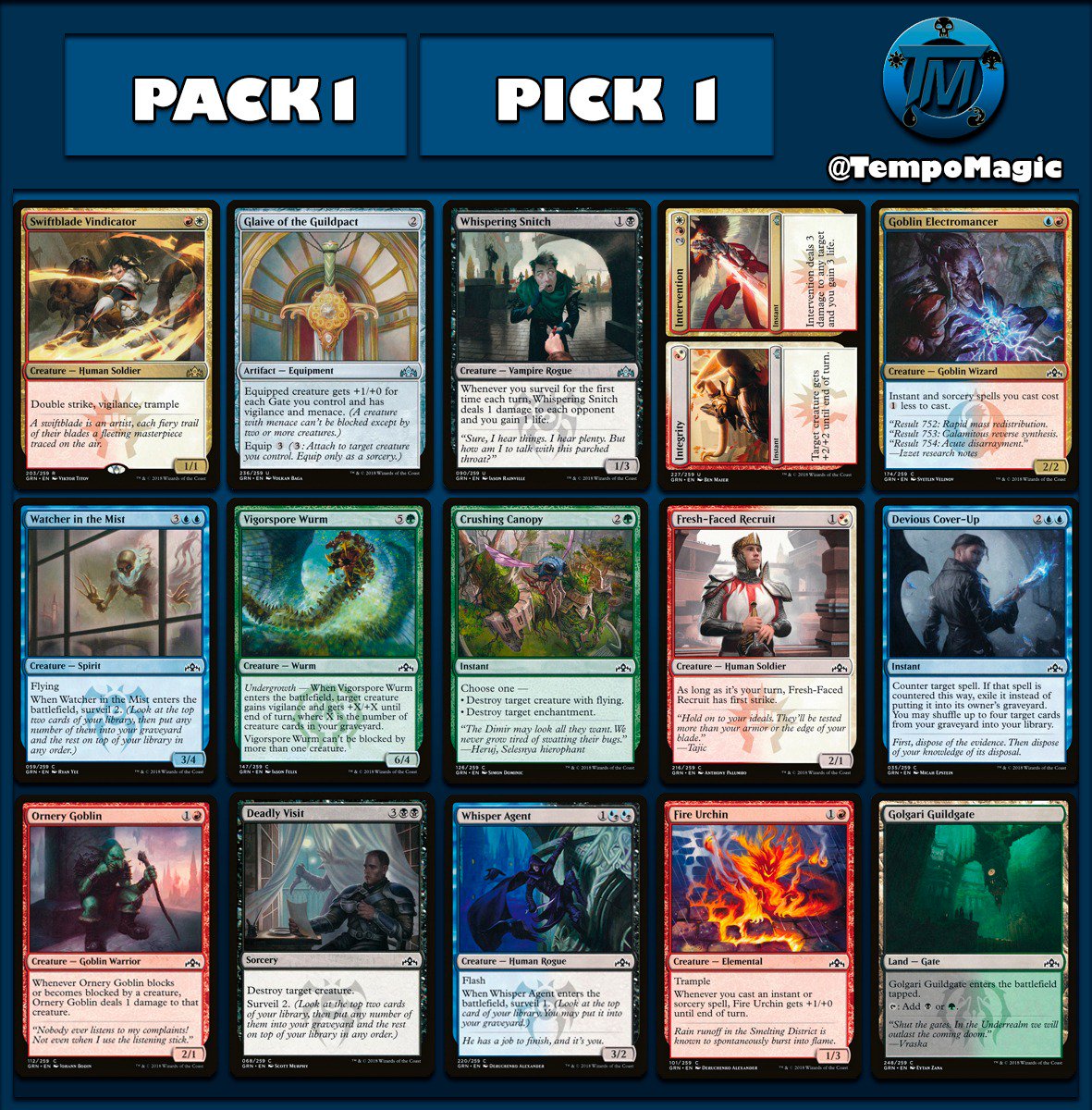 TempoMagic's tweet image. Nuevo pack 1 pick 1 de #MTGArena, ¿Qué os parece?