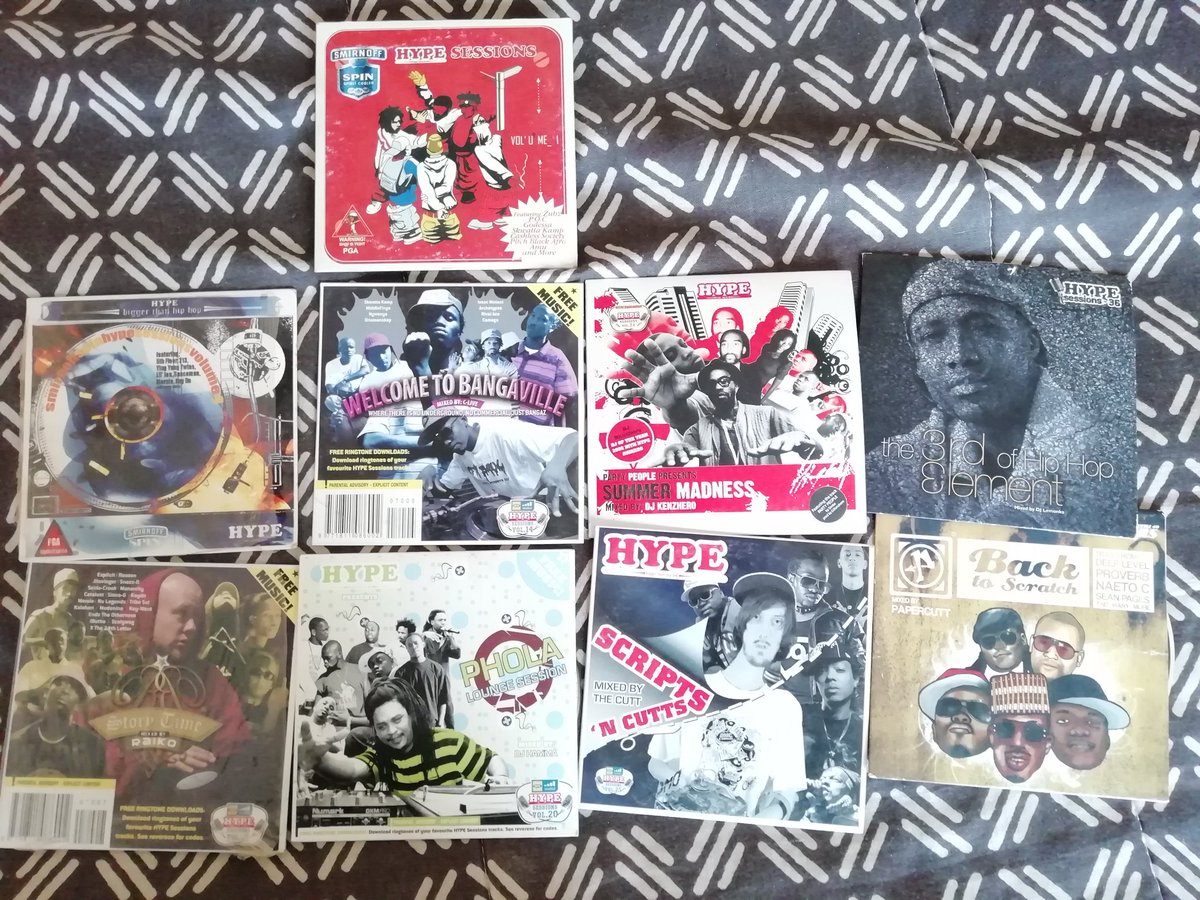 Selby_Mokwena's tweet photo. Still got my few collection of @HypeMagazineSA volumes at the top is the 1st volume... #ShowYourCollection https://t.co/jLaXMAvn7E
