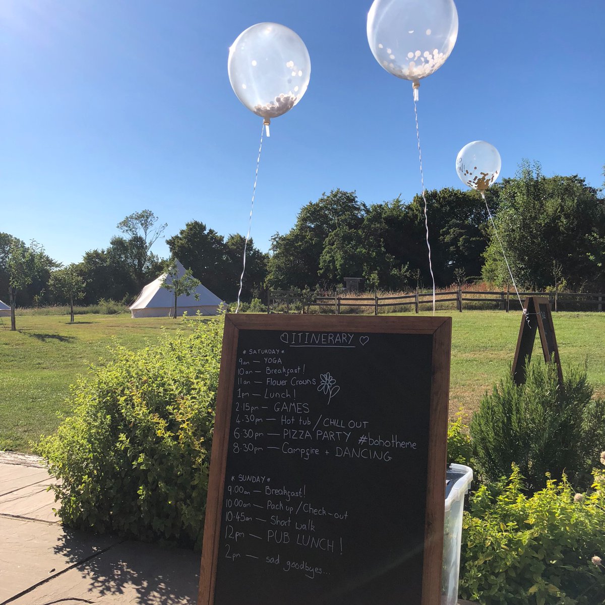 Have you got a #hendo panic? Look no further, we can sort you out! Check our special hen packages gooseberryfieldcampsite.com/hen-do/
#henweekend #bridetribe #hendo #henstival #henglamping