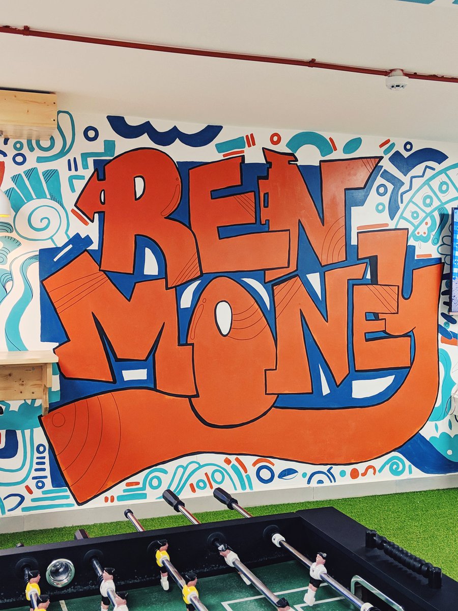paystack's tweet photo. Next up, we took a trip to Renmoney (one of our awesome Paystack merchants). Their new office is LIT!🔥🔥🔥 We can't wait to show you their #PoweredByPaystack episode. https://t.co/WargDSURca
