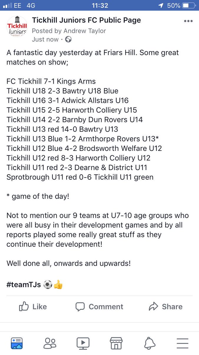 Tickhill_JFC's tweet image. 👏⚽️👍 #teamTJs