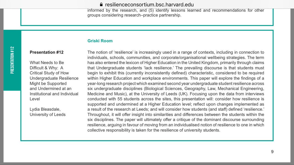 Student Resilience tweet media