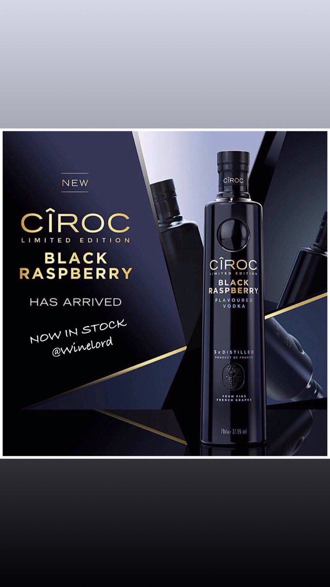 Wine_Lord's tweet photo. New Ciroc Black Raspberry In Stock @Wine_Lord #WineLord #CirocBlackRaspberry https://t.co/irVXHgjoTS