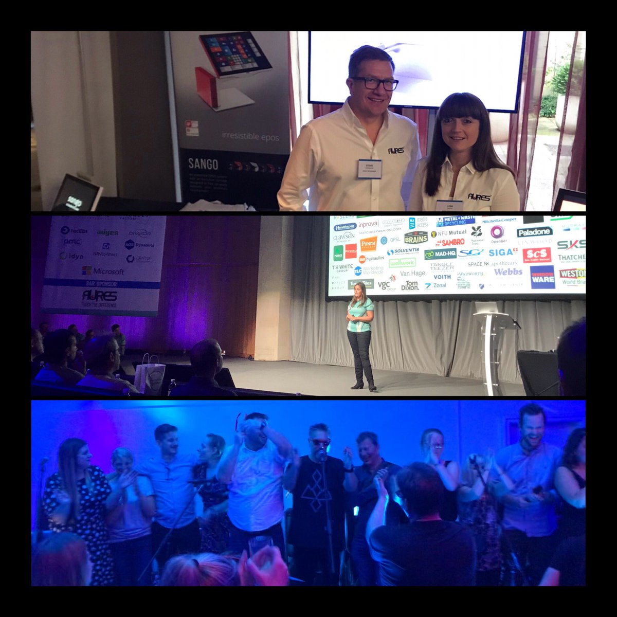 All events should ascend into a Wonderwall sing-a-long. Yes, ascend! <a href="/AURES_UK/">ADVANTECH-AURES UK</a> and @TheNAVPeople