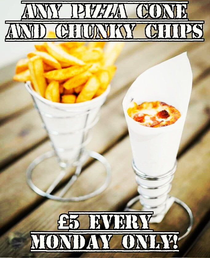 £5 Meal deal 😍 Every Monday until Christmas ⛄🎄😎🎉

12 Til 3pm 😍