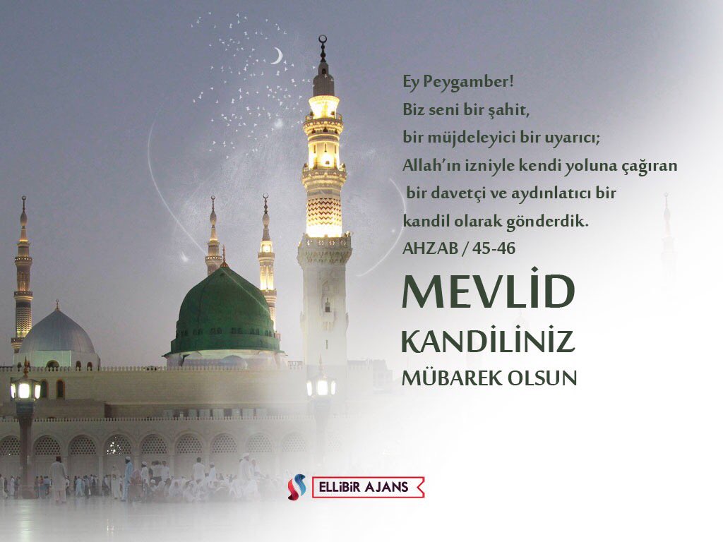 mobilyanerede's tweet photo. Tüm İslam Alemimin Mevlid Kandili Mübarek Olsun. #Mevlidkandili https://t.co/VRveqH0OZk