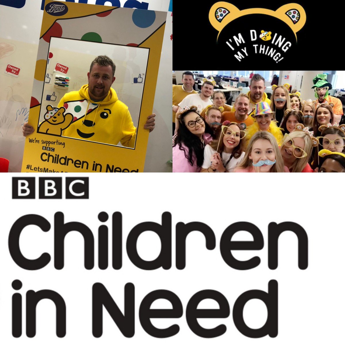 JamesReid1909's tweet photo. On Friday I think I had one of the most fulfilling days I've had in my working career. Boots colleagues and customers yet again raised over £1 million for Children in Need!! It's a great feeling working for a business who does so much for such an amazing charity. #Cin #CIN2018 https://t.co/dKuULaMaz0