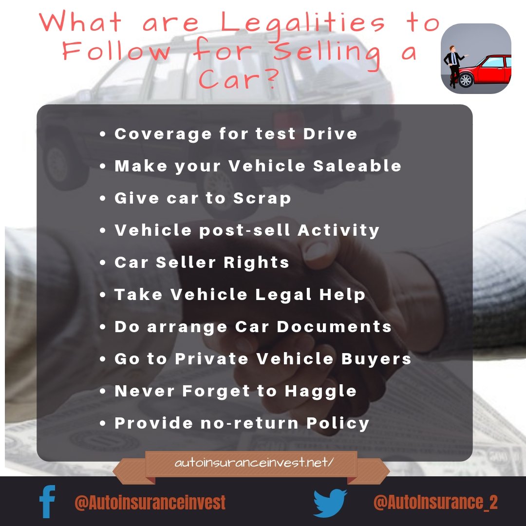 AutoInsurance_2's tweet image. What are Legalities to follow for Selling a 🚘 Car 🚗?

👉 bit.ly/2PErLkr 👈

#carselling #vehicleselling #carsellingadvice #autosell #carsell #carsalelegalities #car #auto #autonews