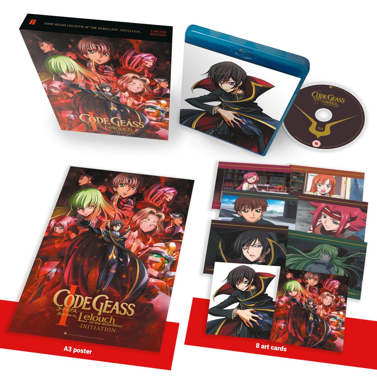 Zavvi Calling All Anime Fans Pre Orders Are Now Live For Code Geass Lelouch Of The Rebellion I Initiation Collector S Edition Limited To 500 Copies Blu Ray T Co Sdvnnain0e T Co 9jtk7sid4i