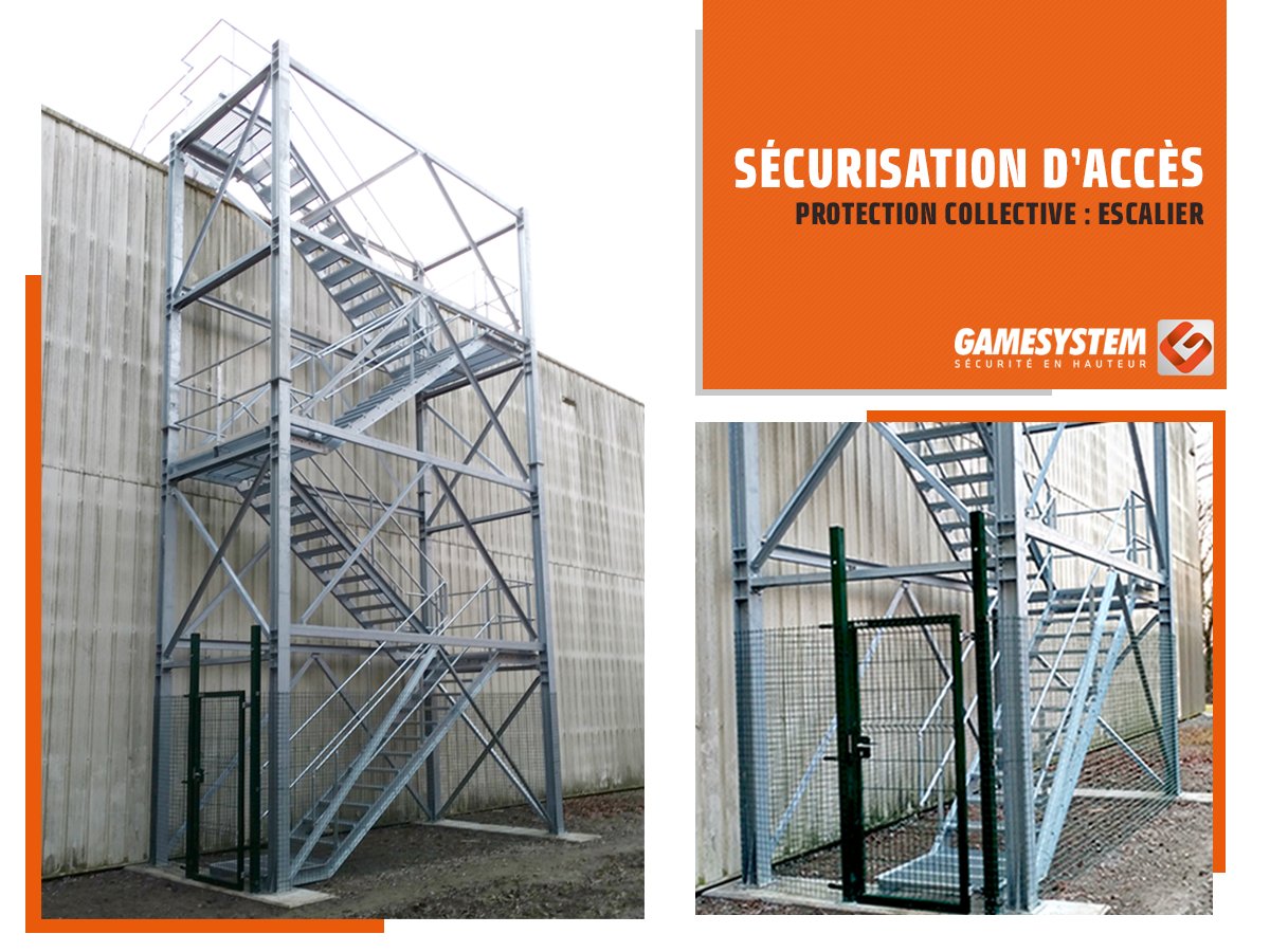 GamesystemFr38's tweet photo. 🏭 Sécuriser les accès à vos toitures. 
▶ Nos solutions d'accès : https://t.co/k083wLm4ej
📩 Contact rapide : contact@gamesystem.com https://t.co/QeE9fLbZxG