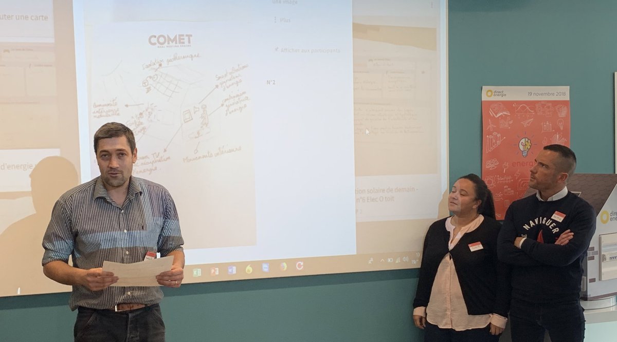 TotalEnergiesFR's tweet photo. #EnergieLab Après une demi-journée de brainstorming, nos clients livrent une première version de leur réflexion commune avec notre équipe Innovation. Et les idées sont à la fois originales et pleines de bon sens ! #InnoverPourSimplifier https://t.co/YU1ShzlUUQ
