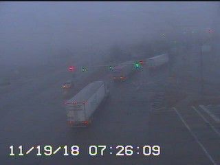 Heavy fog continues around the area.  This is looking at the Ambassador Bridge at College Avenue. https://t.co/5JxrYTb6nx