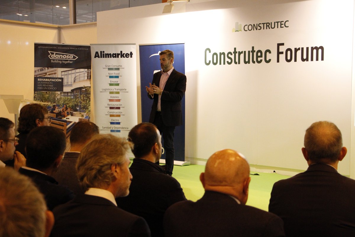 Construtec_'s tweet photo. La semana pasada se celebró #Construtec18. Cuatro intensos días en @feriademadrid bajo el paraguas de @epowerbuilding . ¡¡Os esperamos en 2020!! #epowerbuilding18 https://t.co/5Y4txfkoHT